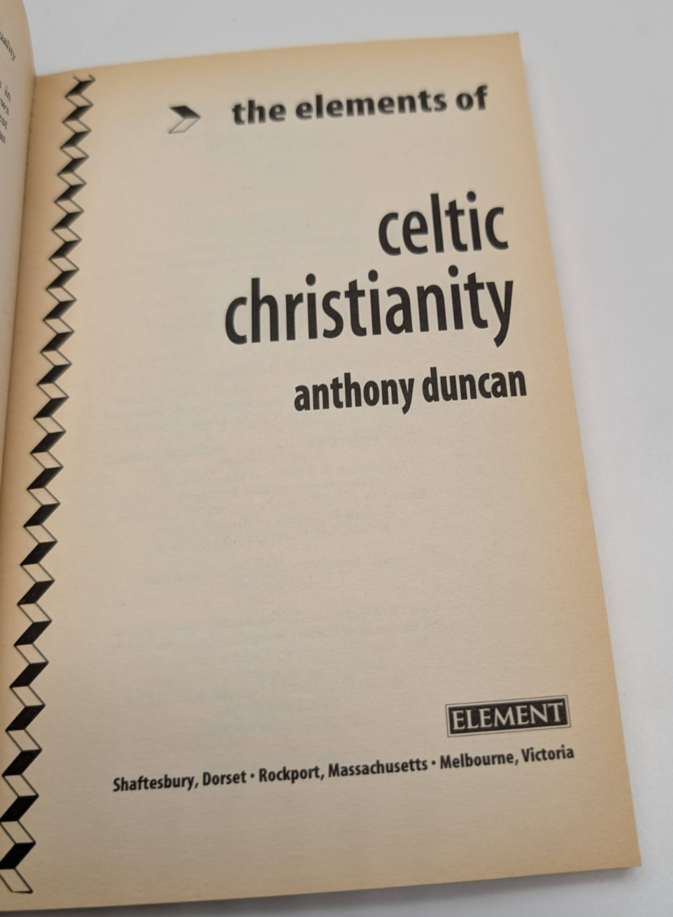 The Elements of Celtic Christianity