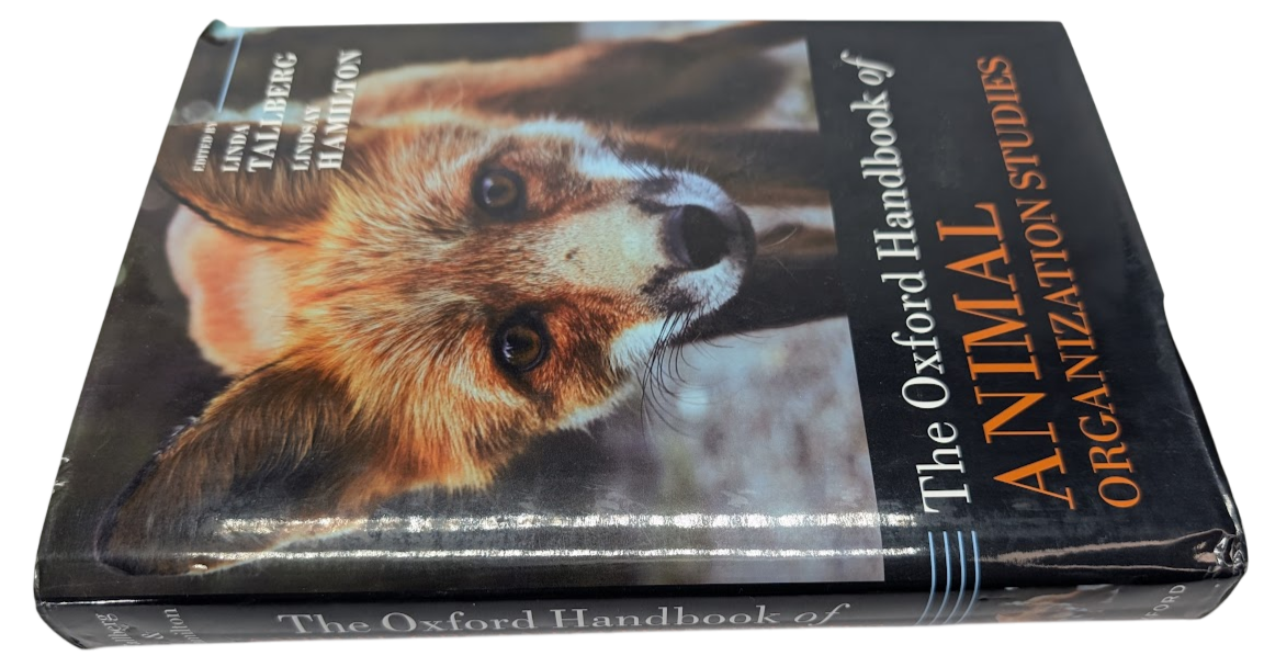 Oxford Handbook of Animal Organization Studies Lindsay Hamilton HC 2022 Business
