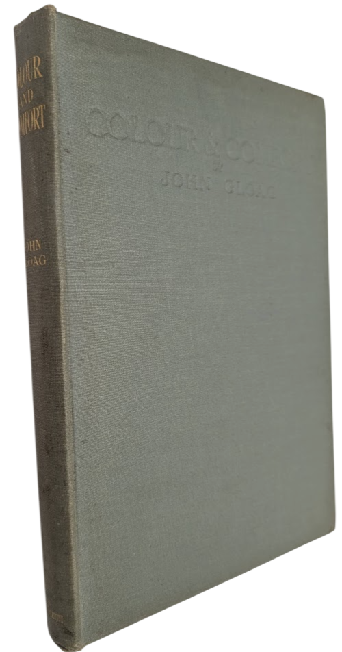 Colour and Comfort John Gloag Art Design Interior Decoration Guide Non Fiction