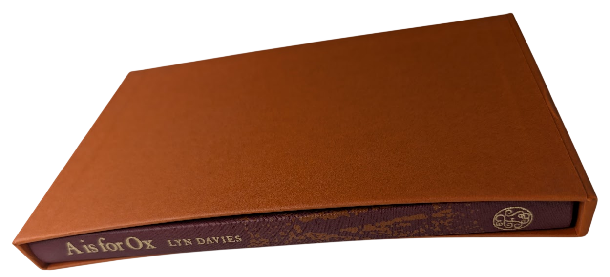 A Is for Ox Lyn Davies Folio Society HC 2006 Language Words History Dictionary