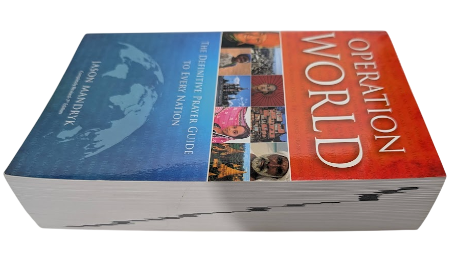 Operation World Jason Mandryk 2010 PB Christian Missions Prayer Guide Reference