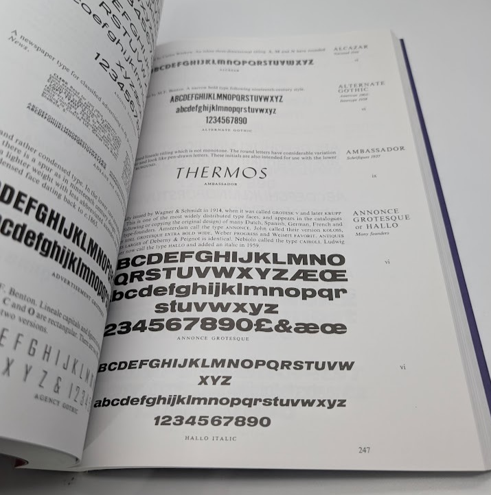 Encyclopaedia of Typefaces Berry Jaspert Johnson  Fonts Design Guide