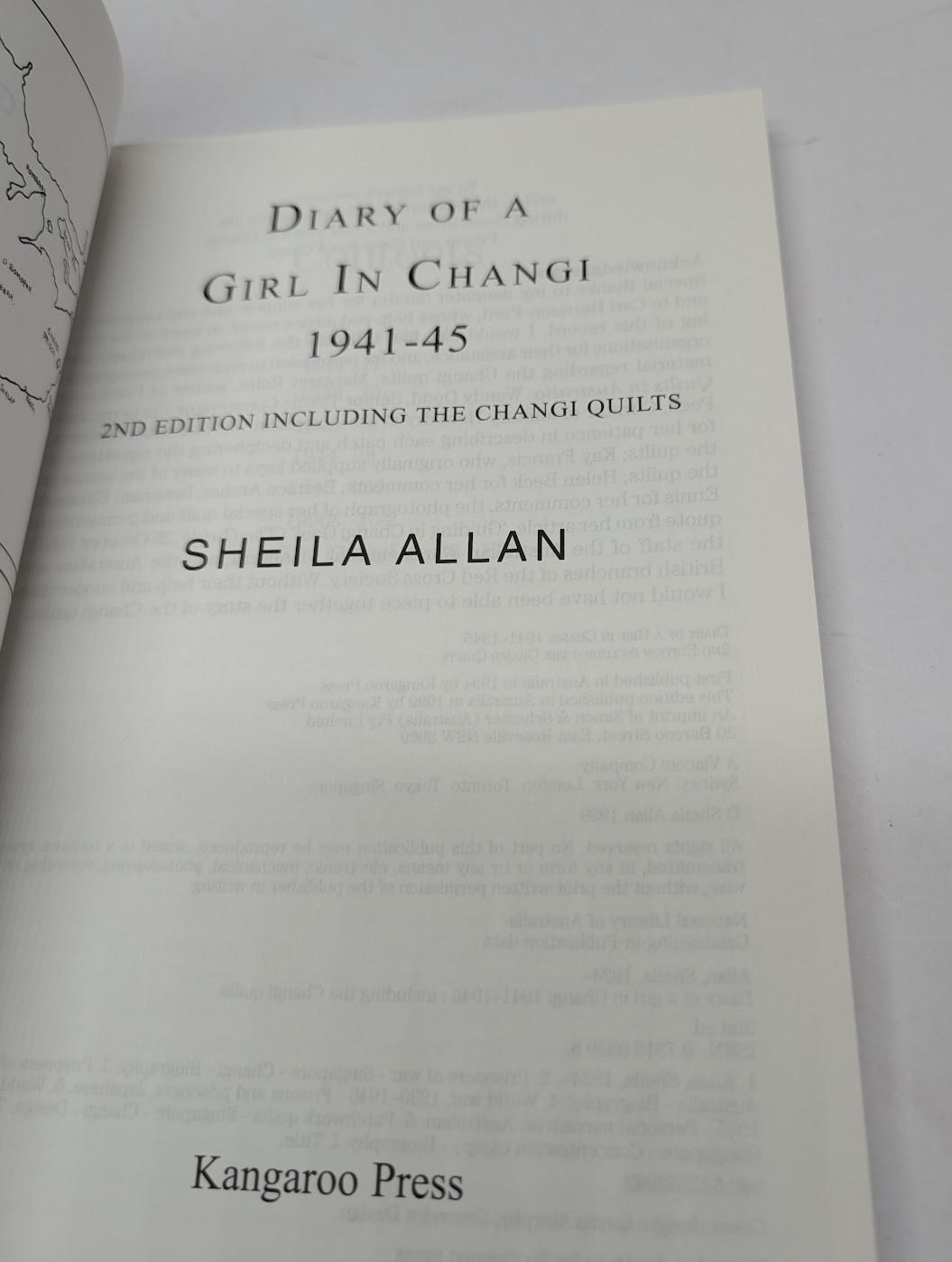 Diary of a Girl in Changi - WWII history first hand narrative. Paperback 2002
