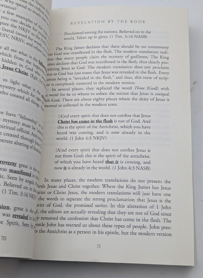 Revelation by the Book: Reconciling Revelation by the Word of God by S. Davis PB