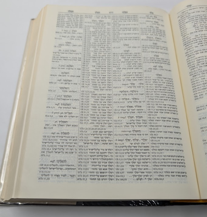 Hebrew and Chaldean Concordance of the Old Testament