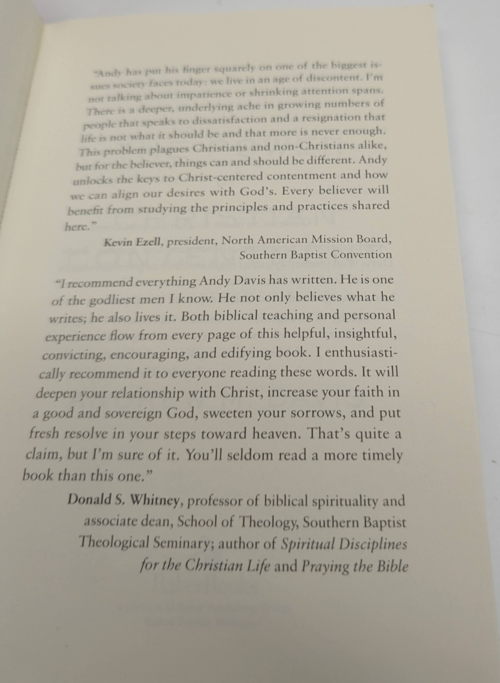 The Power of Christian Contentment by Richard Baxter