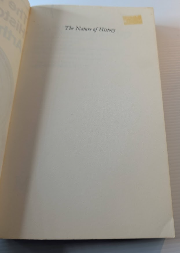 The Nature of History by Arthur Marwick – actual book photo
