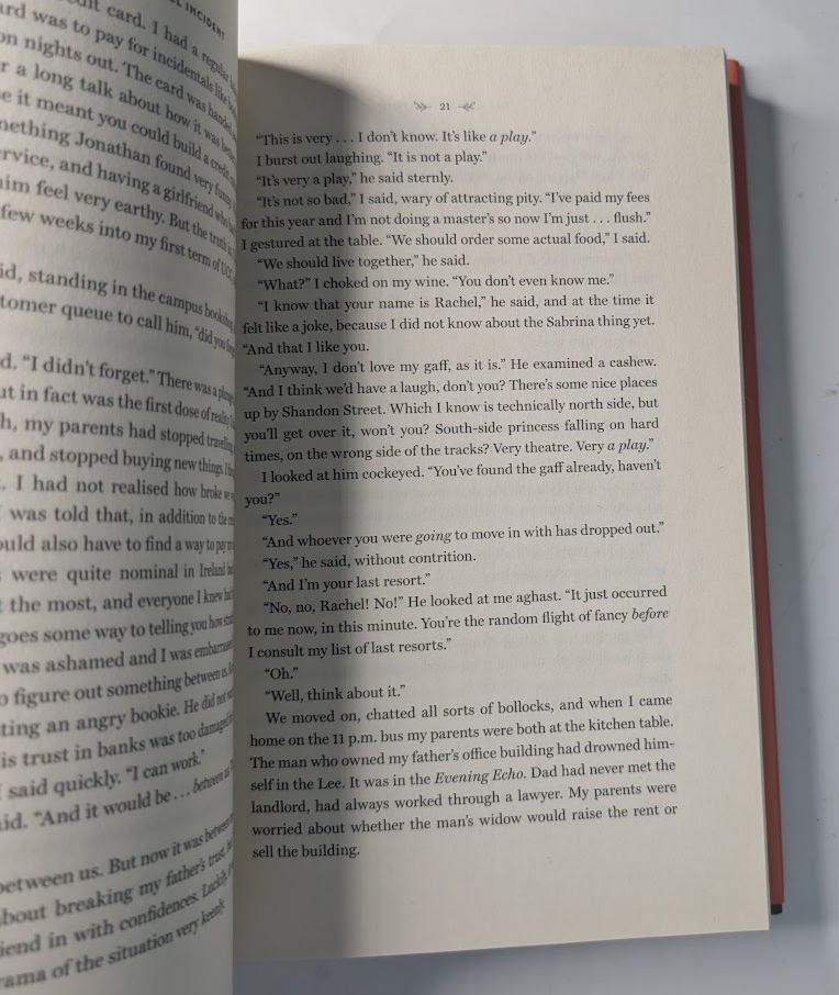 Rachel Incident by Caroline ODonoghue  Literary Fiction Contemporary Romance