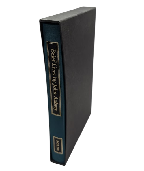 Brief Lives John Aubrey Folio Society -  British History