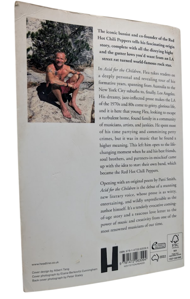 Acid For The Children Flea Red Hot Chili Peppers Autobiography PB 2019 Music