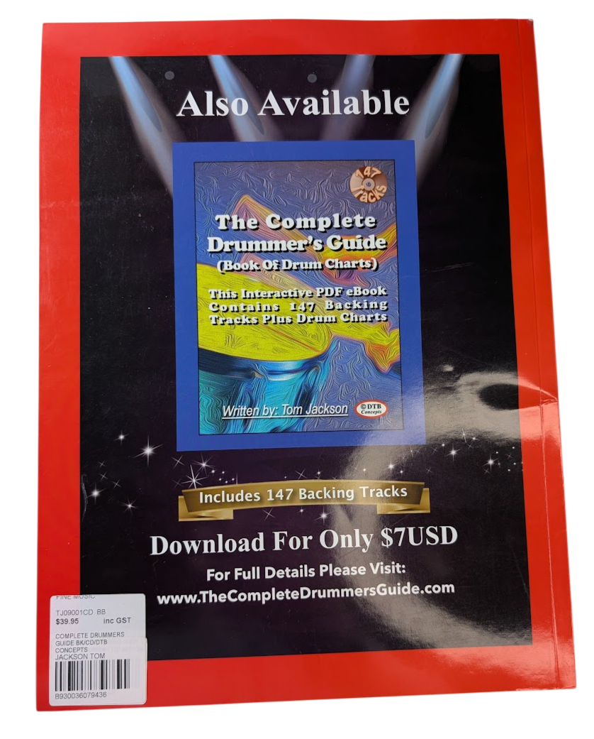 Complete Drummers Guide Tom Jackson PB 2015 Drumming Music Lessons Percussion
