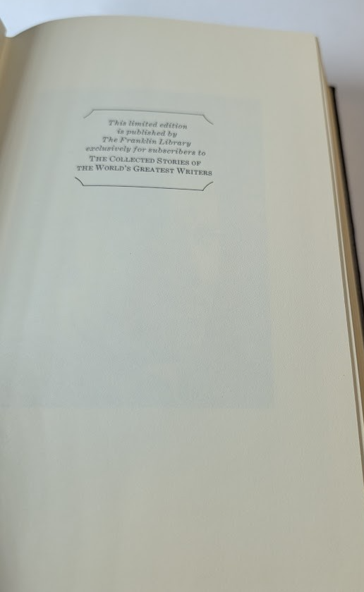 John Steinbeck- Tortilla Flat, Of Mice and Men, Cannery Row. Franklin Library Leather Bound Edition