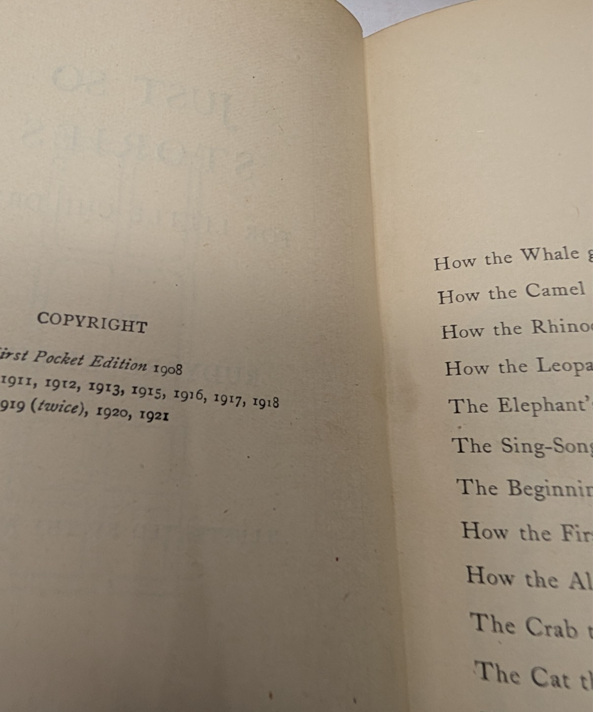 Rudyard Kipling 1904 Collection -10 volumes