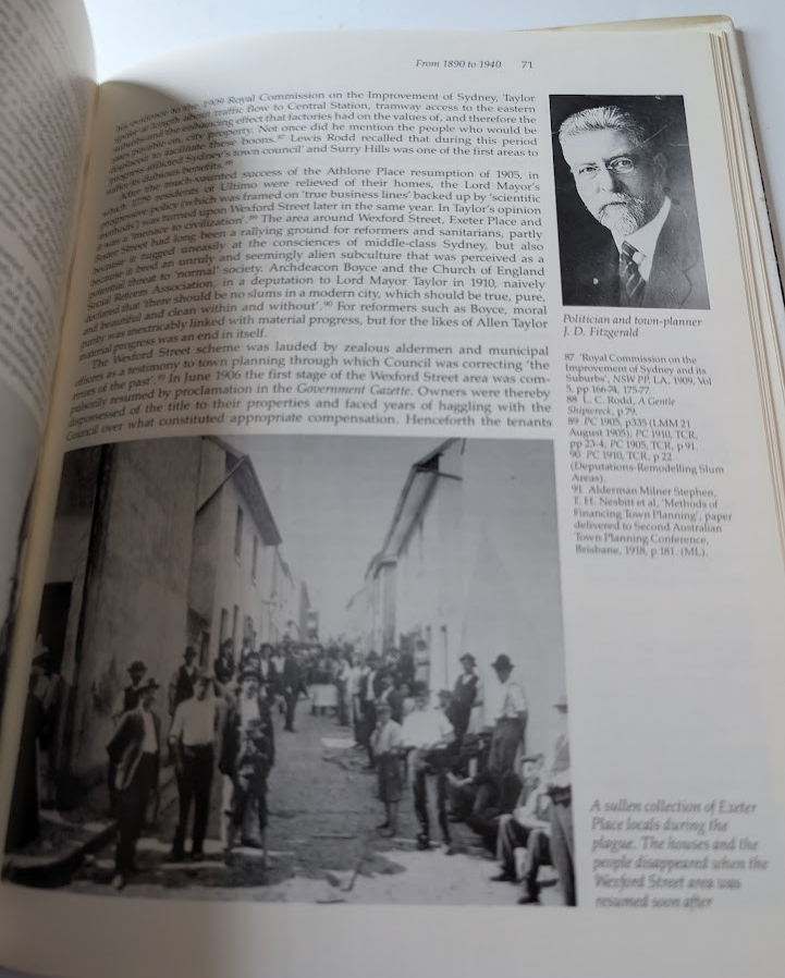Surry Hills The Citys Backyard Christopher Keating HC 1991 Sydney History Urban