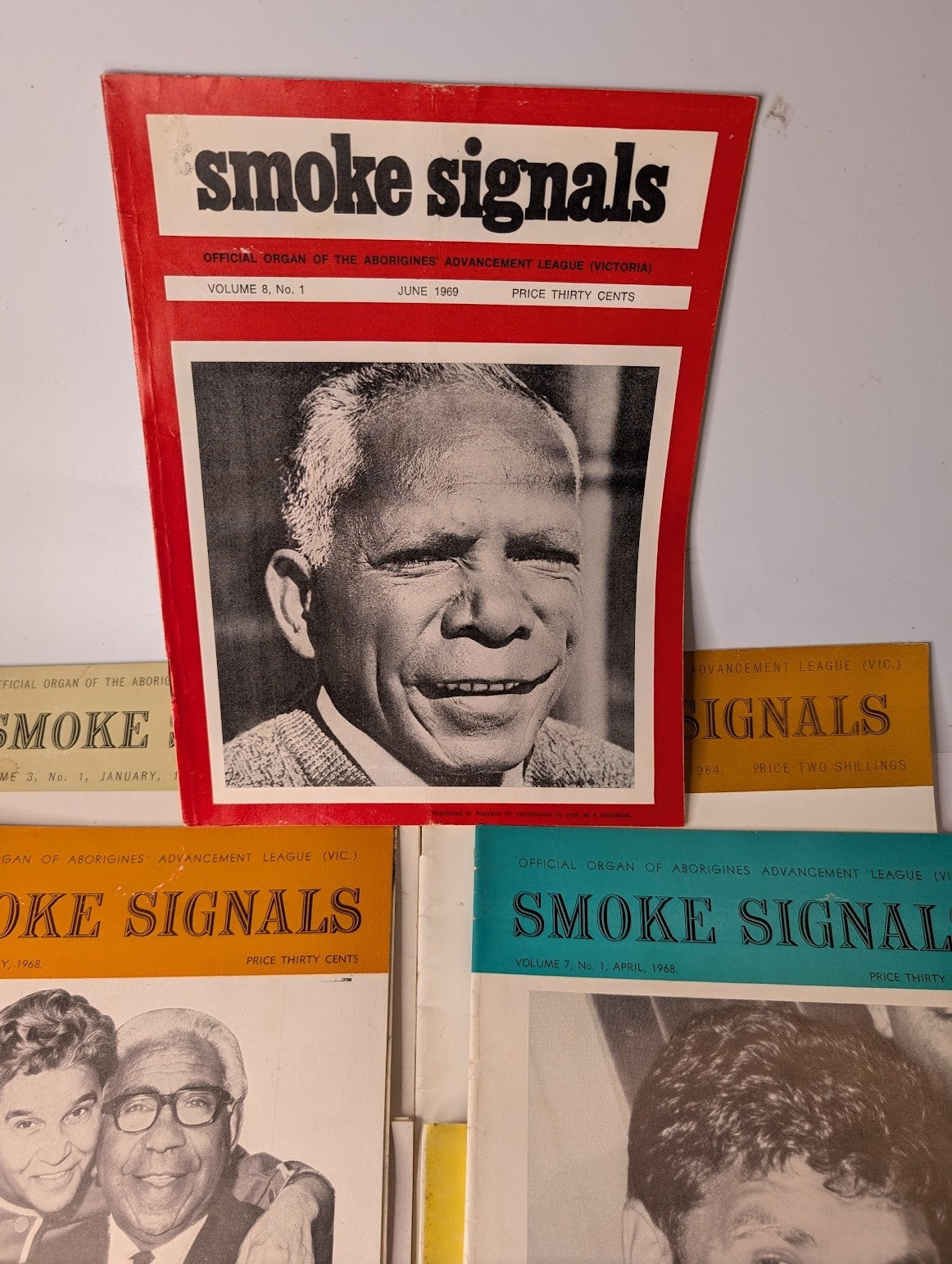 Smoke Signals Aborigines Advancement League 11 x vintage Journals