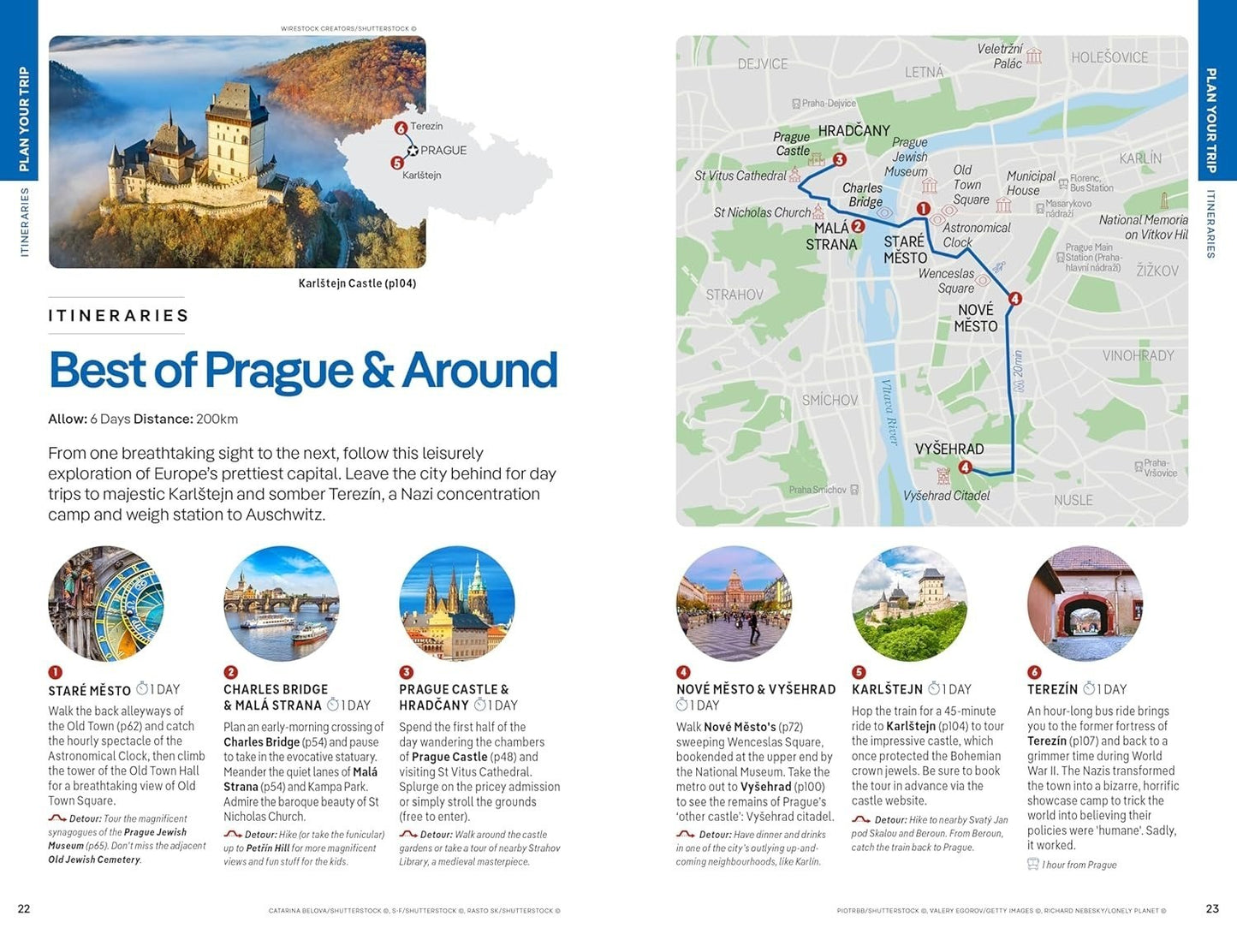 Lonely Planet Prague & Czechia PLUS Pocket Prague 2x Paperbacks in one deal