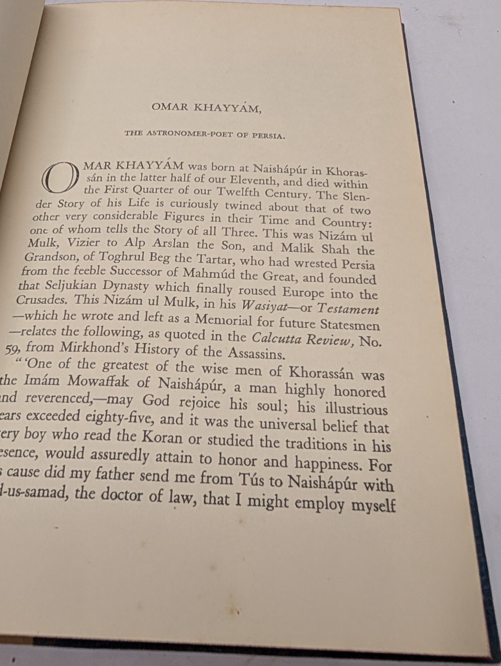 Rubaiyat Of Omar Khayyam by Edward Fitzgerald 1940 HC Poetry Persian Verse
