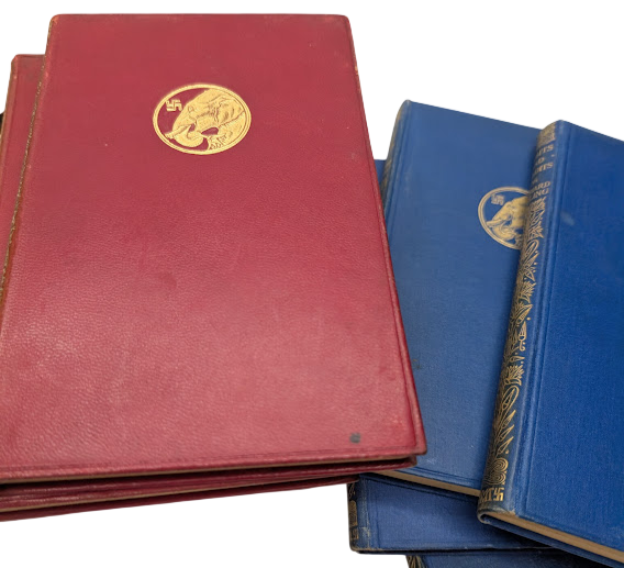 Rudyard Kipling 1904 Collection -10 volumes