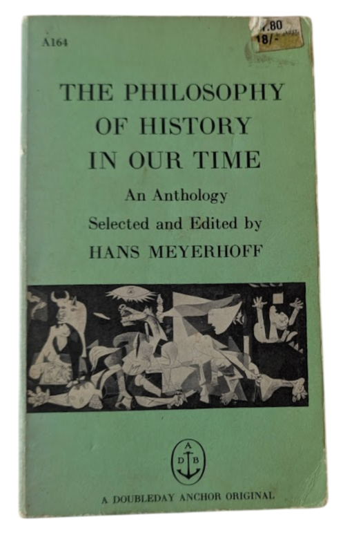 Philosophy of History in Our Time by Hans Meyerhoff – actual book photo