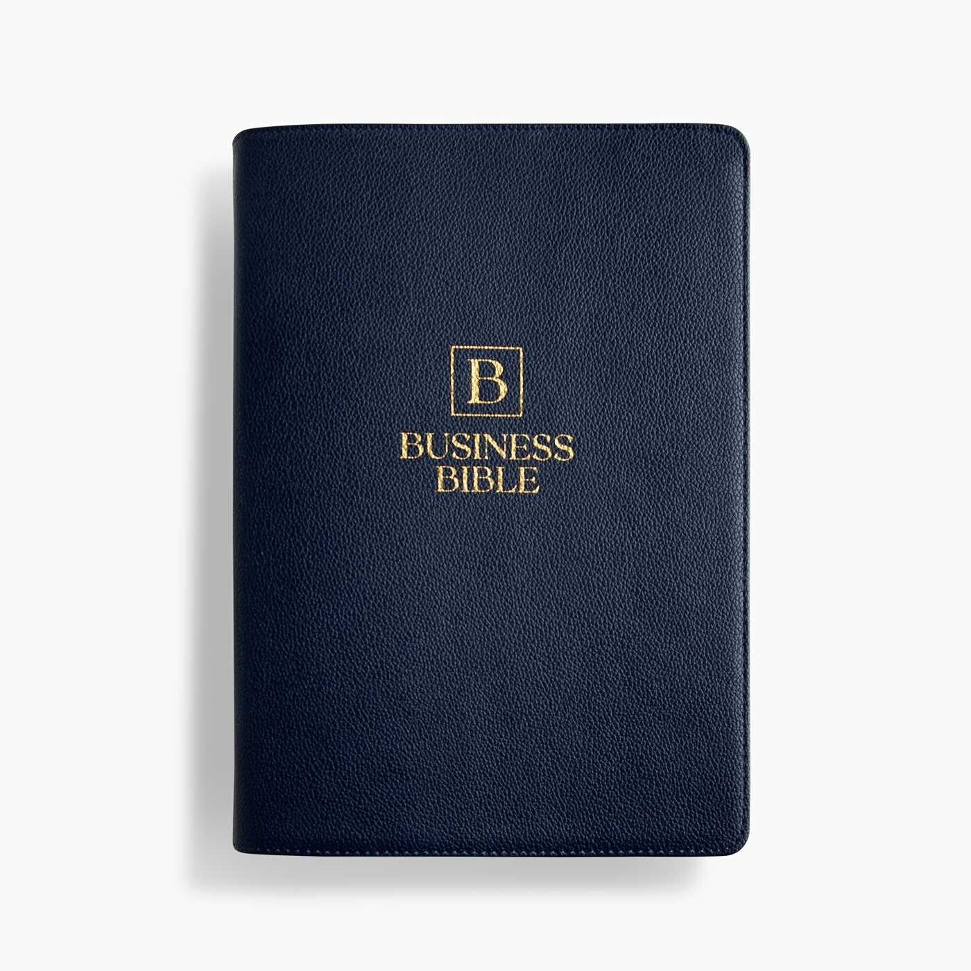 Business Bible gold leaf edn Business related highlights Flexibound 2020 Sealed