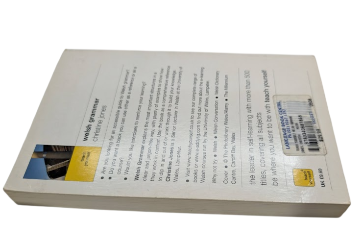 Teach Yourself Welsh Grammar Christine Jones 2007 Paperback Welsh Language