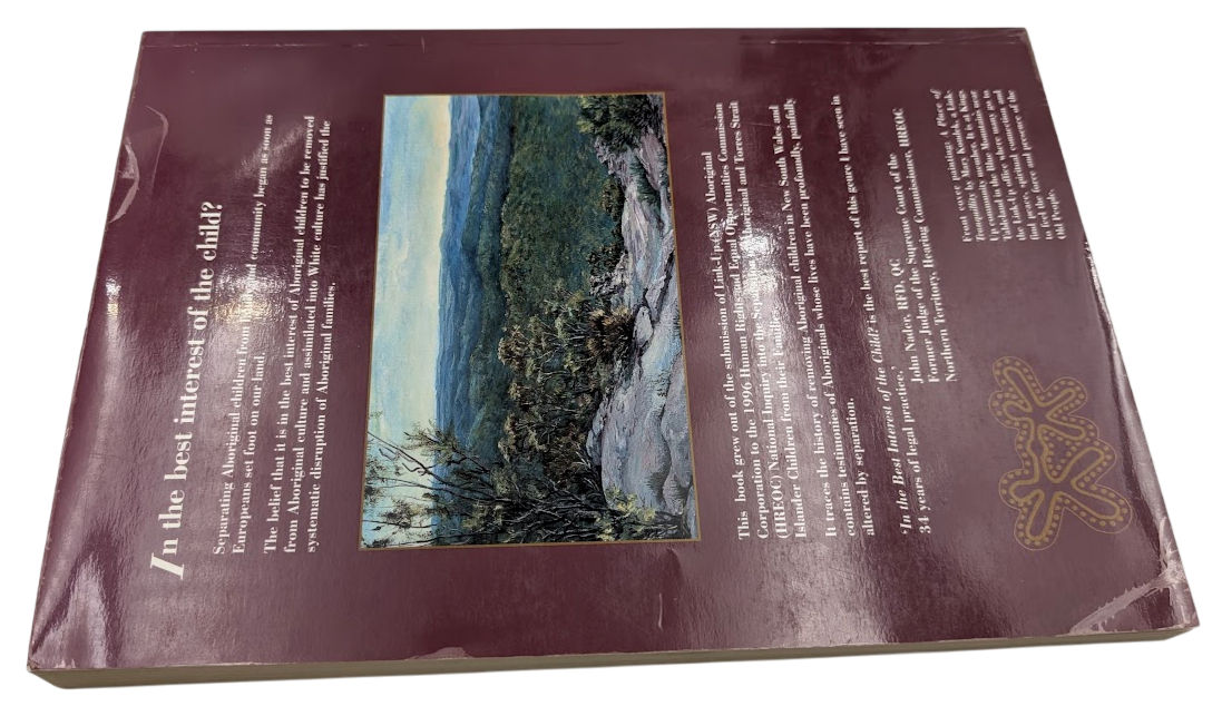 In the Best Interest of the Child ? Stolen Children Aboriginal History PB 1995