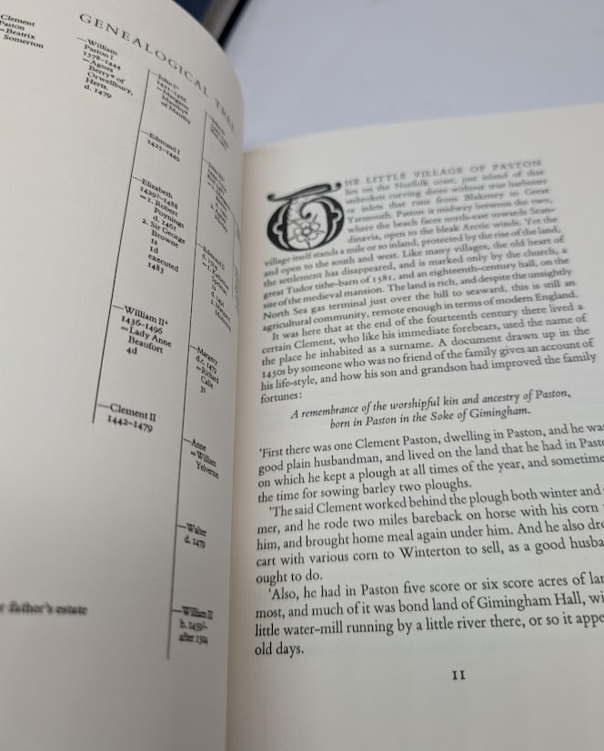 The Pastons A Family In The Wars Of The Roses Folio Society HC 1981 Richard Barber w/ case