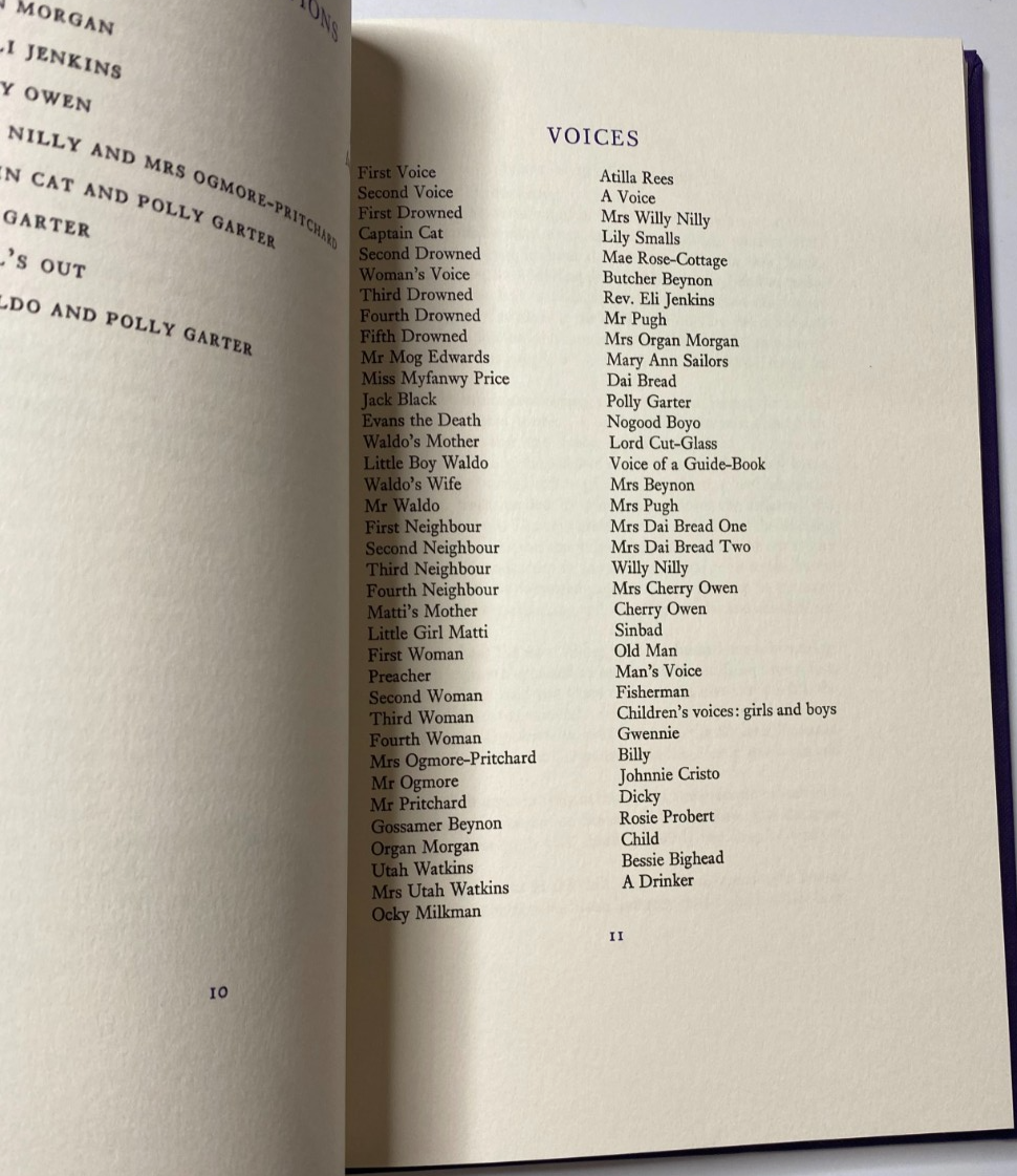 Under Milk Wood Dylan Thomas - Poetry - Folio Society