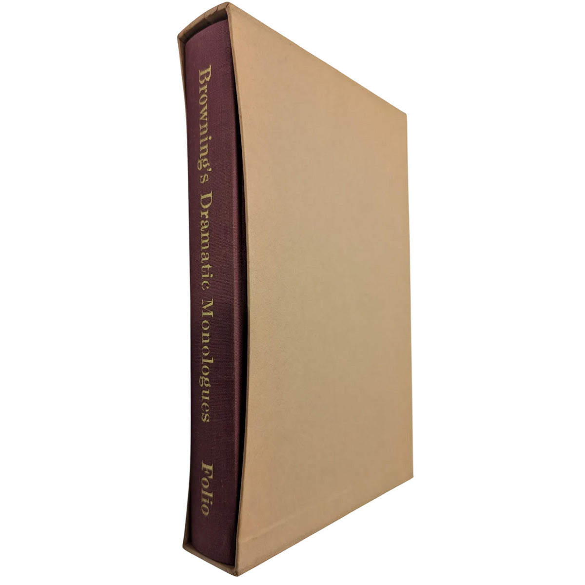 Robert Browning Dramatic Monologues Folio Society Poetry