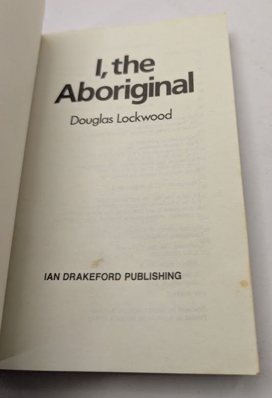 I, the Aboriginal - actual copy, photograph 4