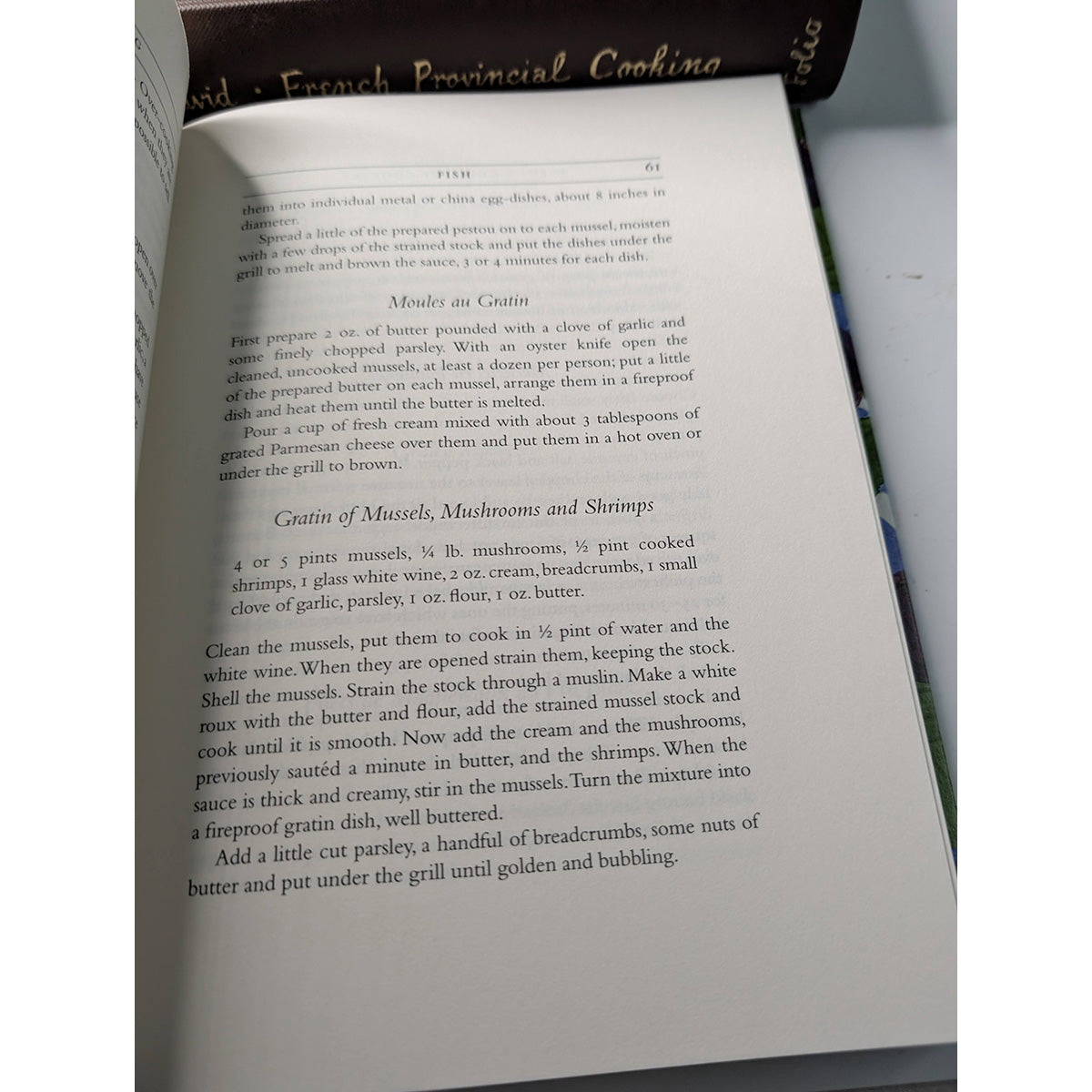 French Provincial Cooking PLUS French Country Cooking Folio Society  2008