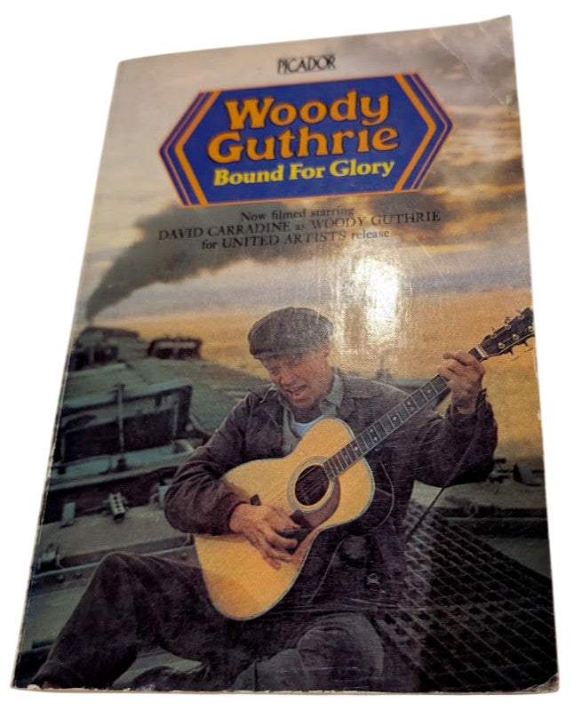 Bound for Glory by Woody Guthrie, actual copy photo 1