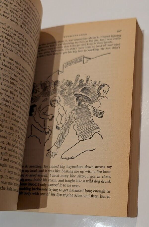 Bound for Glory by Woody Guthrie, actual copy photo 5