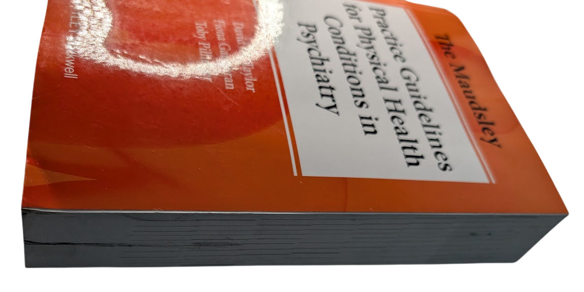 The Maudsley Practice Guidelines for Physical Health Conditions in Psychiatry, actual copy photo 5