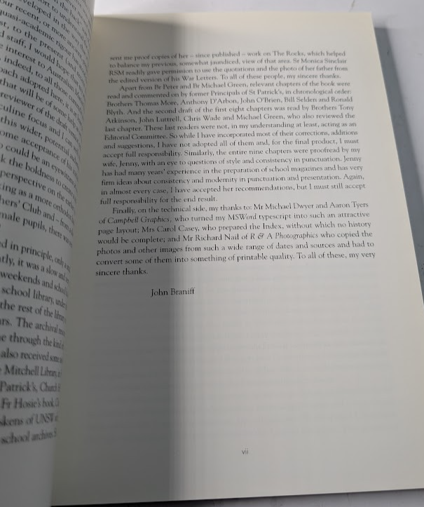 From Cradle to Canonisation: A Short History of St Patrick's Marist College - actual copy, photograph 4