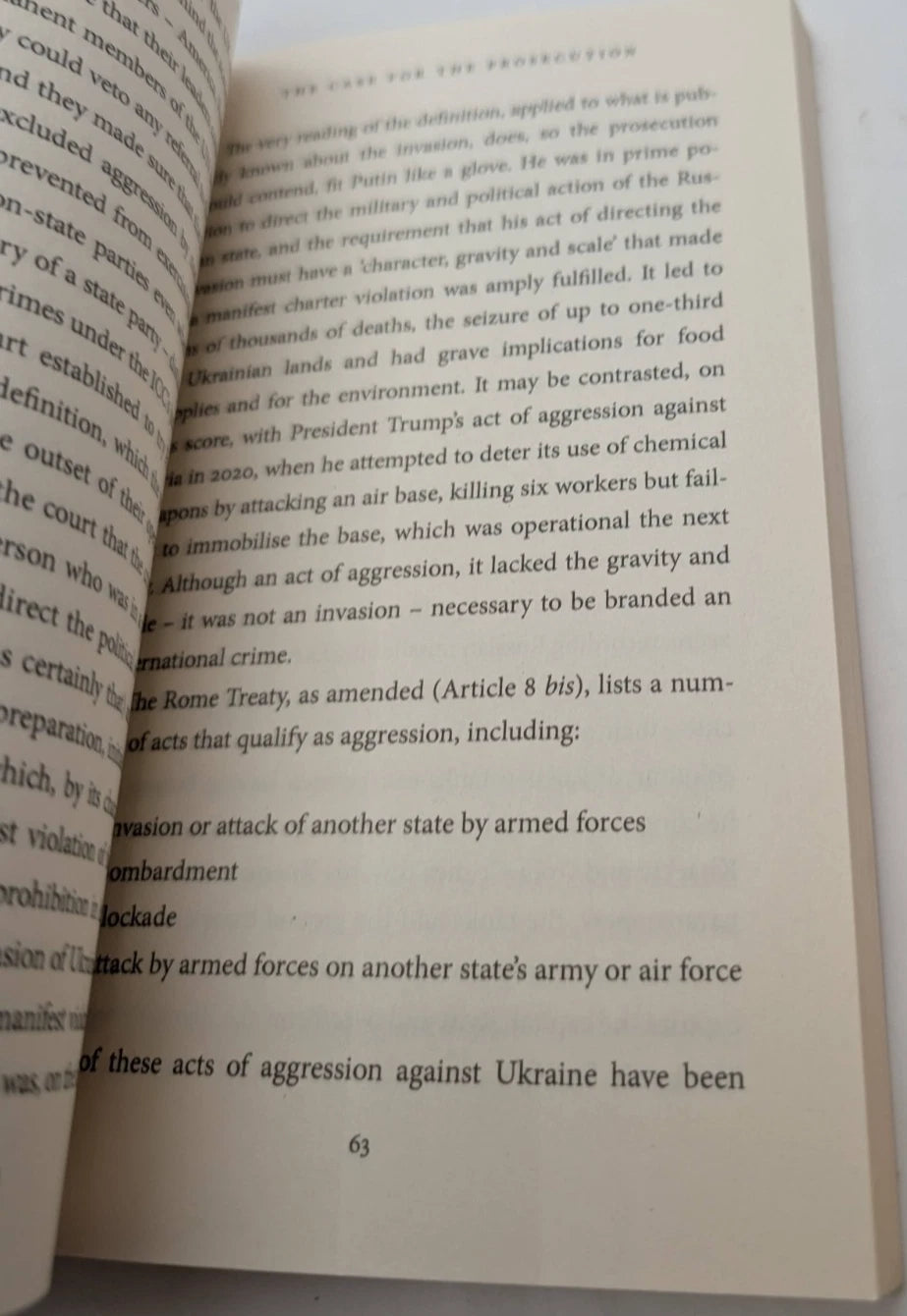 The Trial of Vladimir Putin, actual copy photo 4 of 6