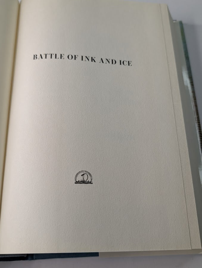 Battle of Ink and Ice: A Sensational Story of News Barons, North Pole Explorers, and the Making of Modern Media - actual copy, photograph 5