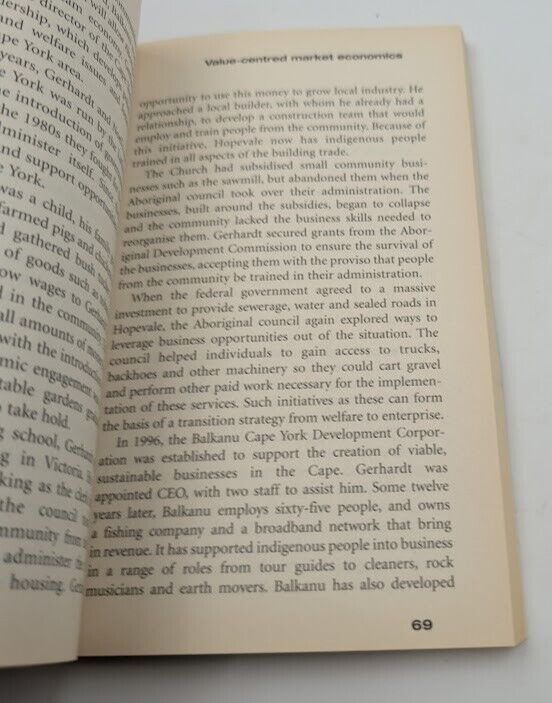The End of Charity: Time for Social Enterprise - actual copy, photograph 6