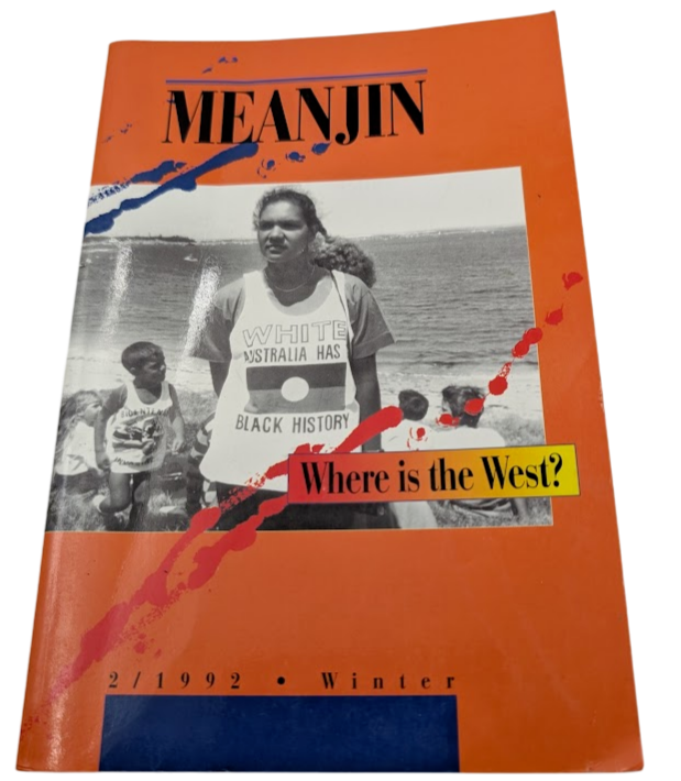 Where Is the West? Meanjin, Winter 1992 by Various contributors - front cover
