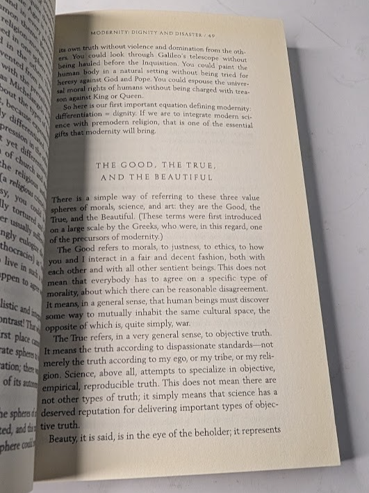 The Marriage of Sense and Soul: Integrating Science and Religion - actual copy, photograph 8