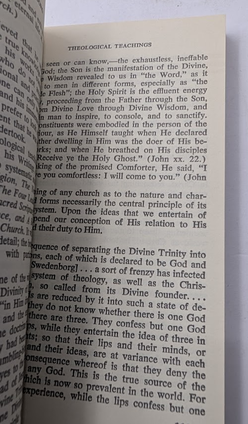 Swedenborg: Life and Teaching - actual copy, photograph 5