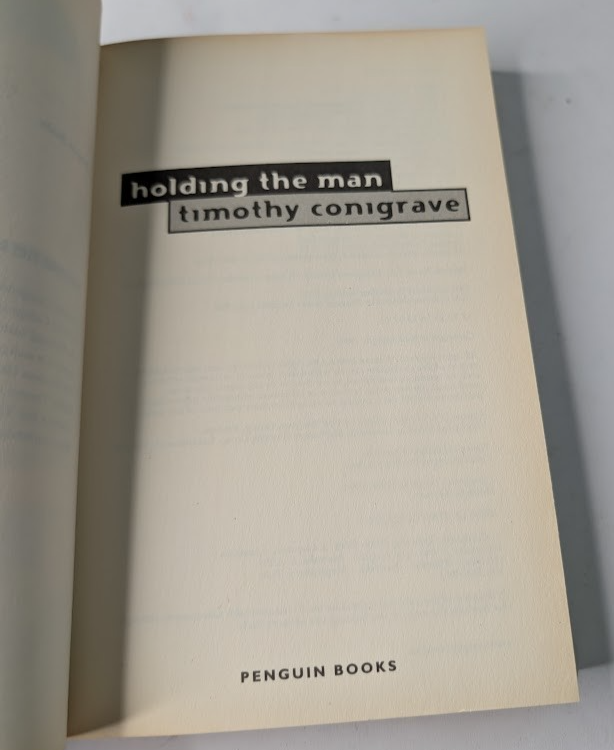 Holding the Man - actual copy, photograph 4