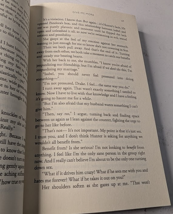 Give Me More - actual copy, photograph 4