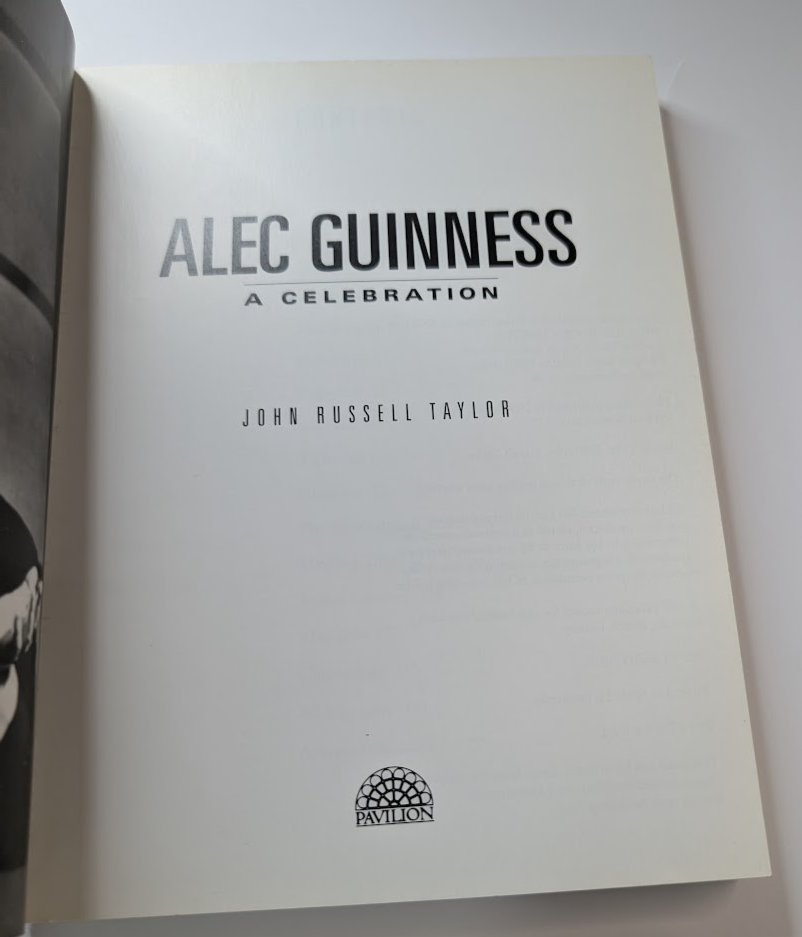 Alec Guinness: A Celebration - actual copy, photograph 3