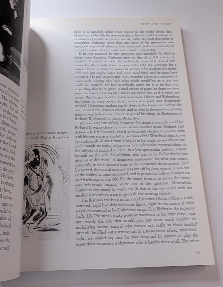 Alec Guinness: A Celebration - actual copy, photograph 4
