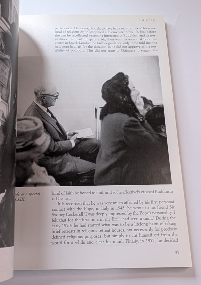 Alec Guinness: A Celebration - actual copy, photograph 5