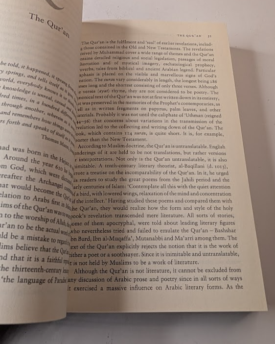 The Penguin Anthology of Classical Arabic Literature - actual copy, photograph 6