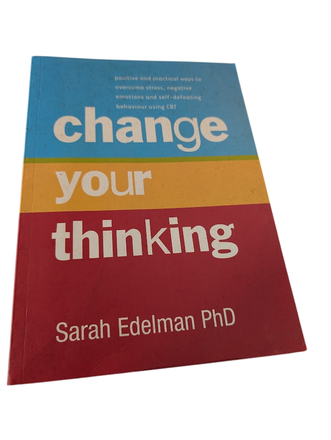 Sarah Edelman Two-Book Bundle: No Worries + Change Your Thinking - actual copy, photograph 4