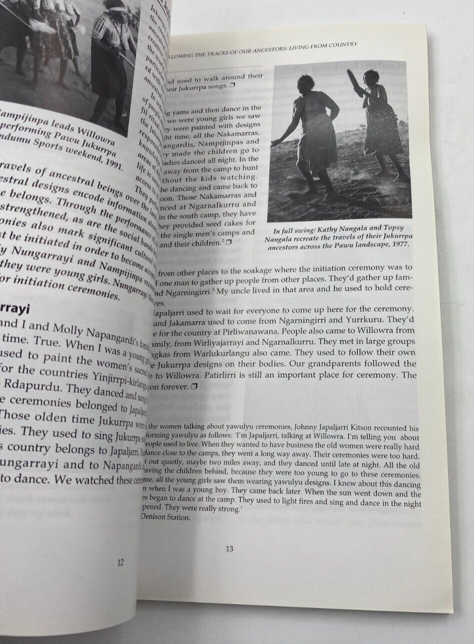 Warlpiri Women's Voices: Our Lives, Our History (English and Warlpiri) - actual copy, photograph 3