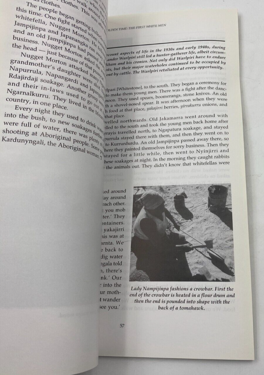 Warlpiri Women's Voices: Our Lives, Our History (English and Warlpiri) - actual copy, photograph 5